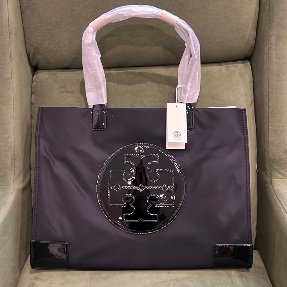 NWT - Tory Burch “Ella” Large Tote - Black